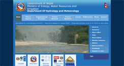 Desktop Screenshot of dhm.gov.np