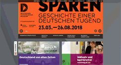 Desktop Screenshot of dhm.de